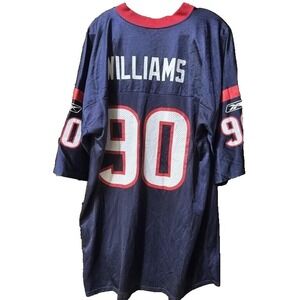 VTG Reebok Mario Williams Houston Texans NFL Jersey Size L‎ / Pre-owned